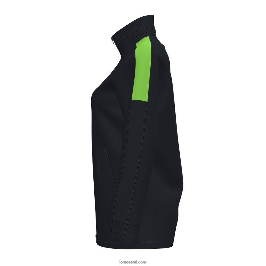 naised anorak trivor DJNBH2572 must fluorestseeruv roheline Joma