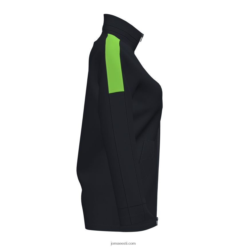 naised anorak trivor DJNBH2572 must fluorestseeruv roheline Joma
