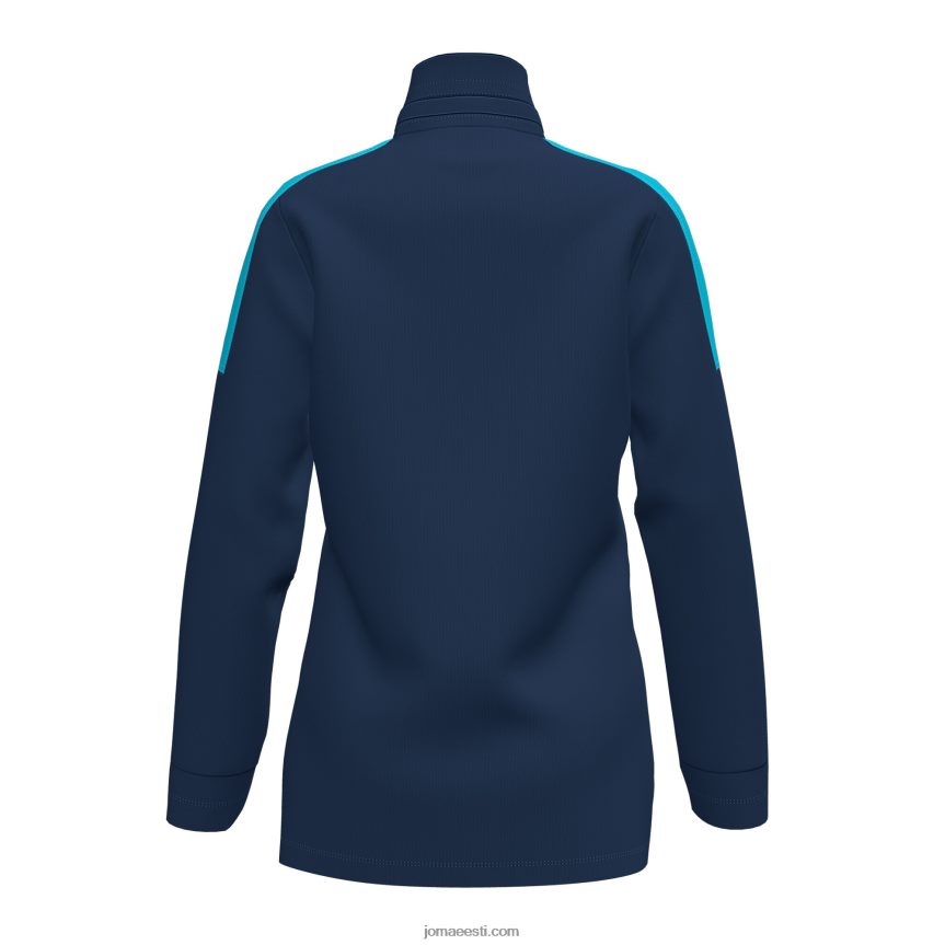 naised anorak trivor DJNBH2621 tumesinine fluorestseeruv türkiissinine Joma
