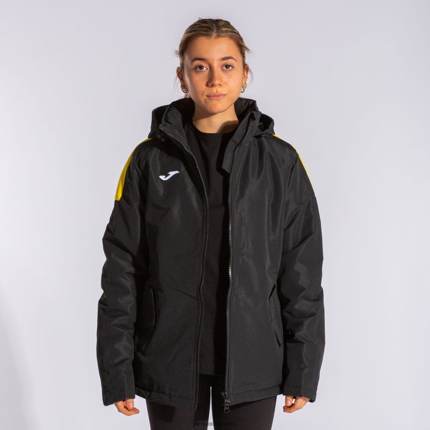 naised anorak trivor DJNBH2650 must kollane Joma