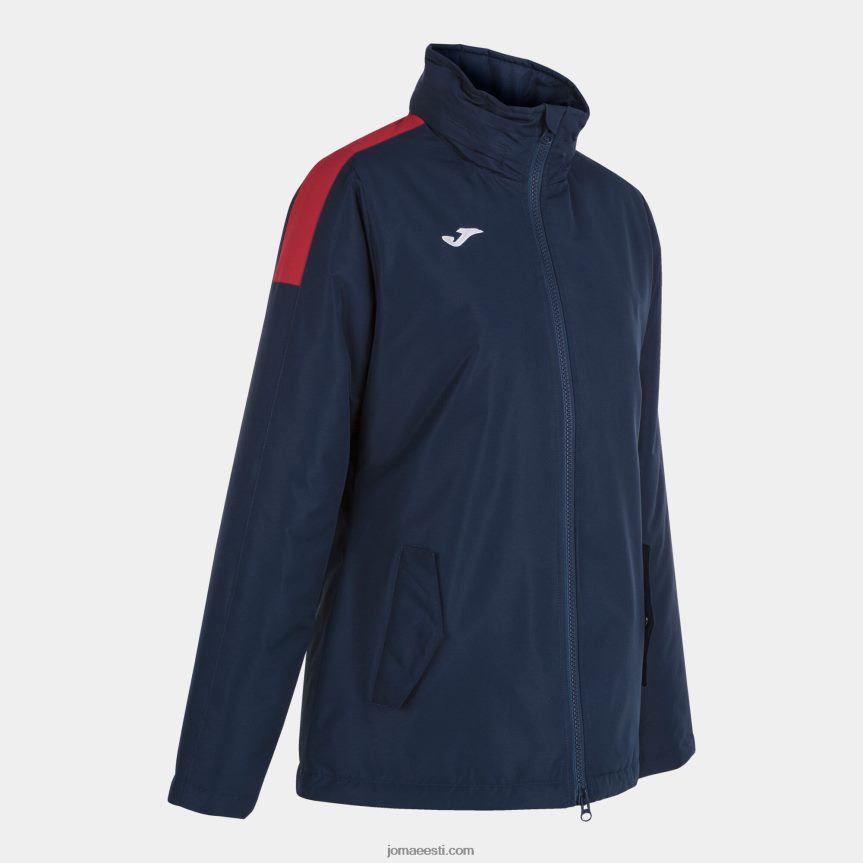 naised anorak trivor DJNBH4043 tumesinine punane Joma