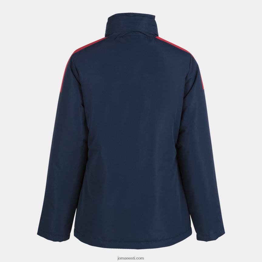 naised anorak trivor DJNBH4043 tumesinine punane Joma