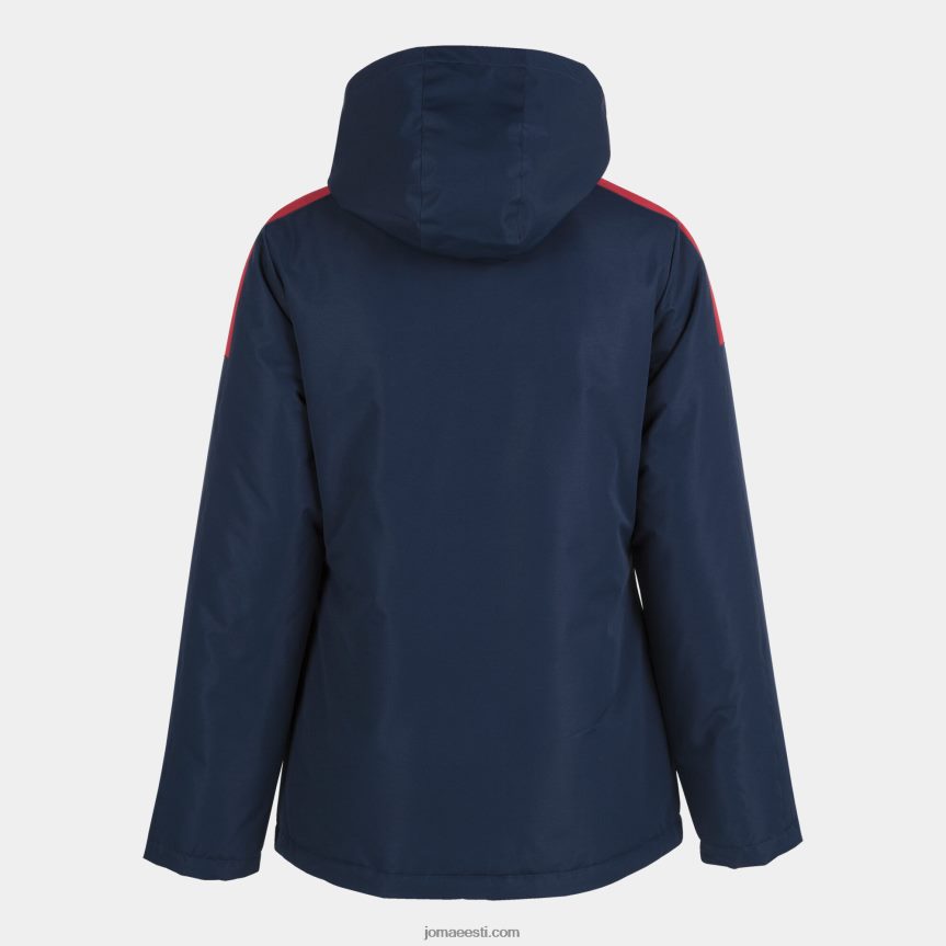 naised anorak trivor DJNBH4043 tumesinine punane Joma