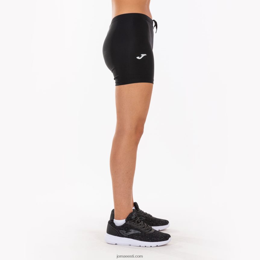 naised lühikesed sukkpüksid brama akadeemia DJNBH2205 must Joma