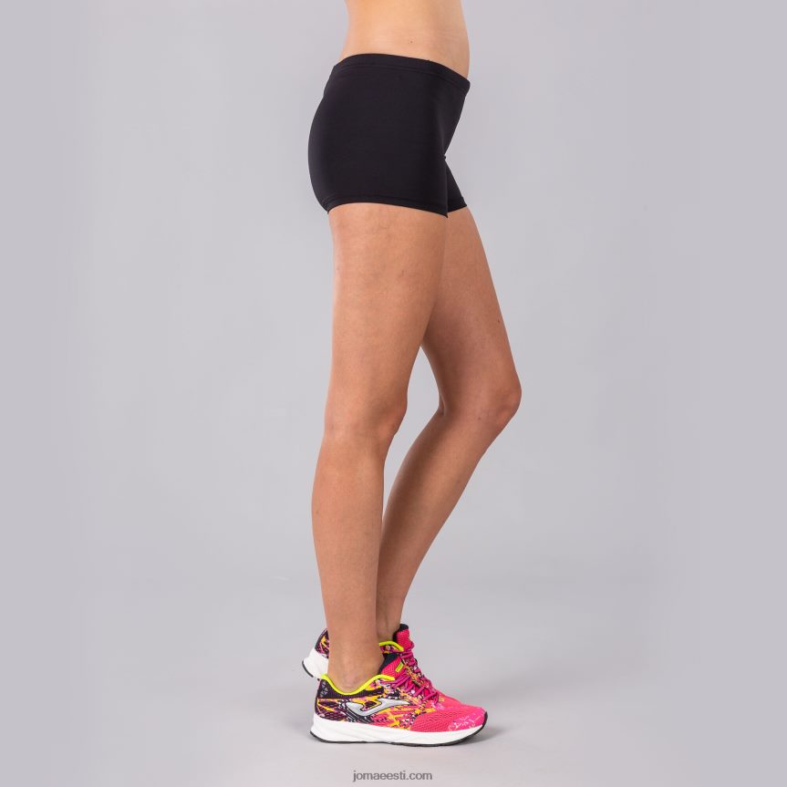 naised lühikesed sukkpüksid olimpia DJNBH2318 must Joma