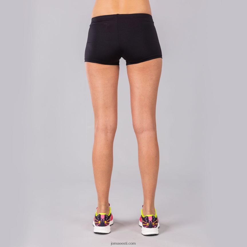 naised lühikesed sukkpüksid olimpia DJNBH2318 must Joma