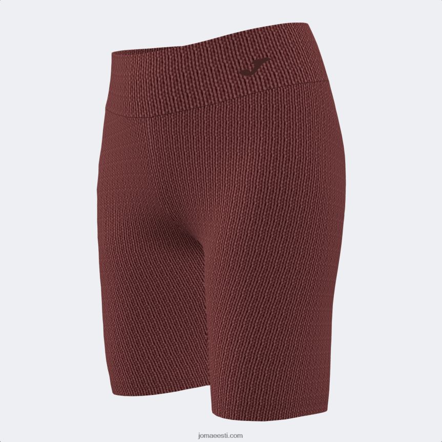 naised lühikeste sukkpükste südamik DJNBH3652 Burgundia Joma