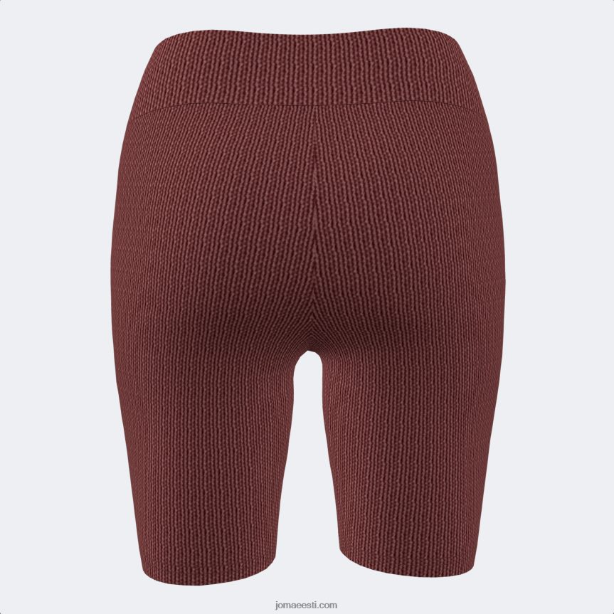 naised lühikeste sukkpükste südamik DJNBH3652 Burgundia Joma