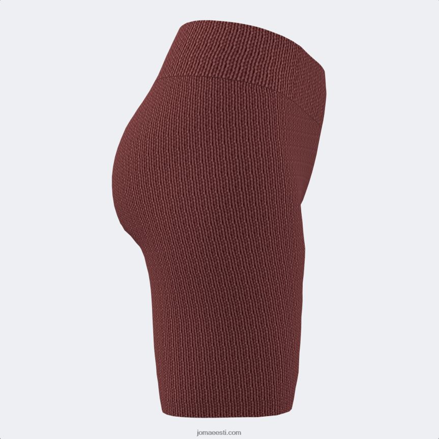 naised lühikeste sukkpükste südamik DJNBH3652 Burgundia Joma