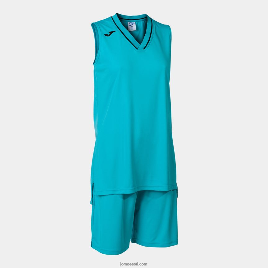 naised seada atlanta DJNBH2297 fluorestseeruv türkiissinine must Joma