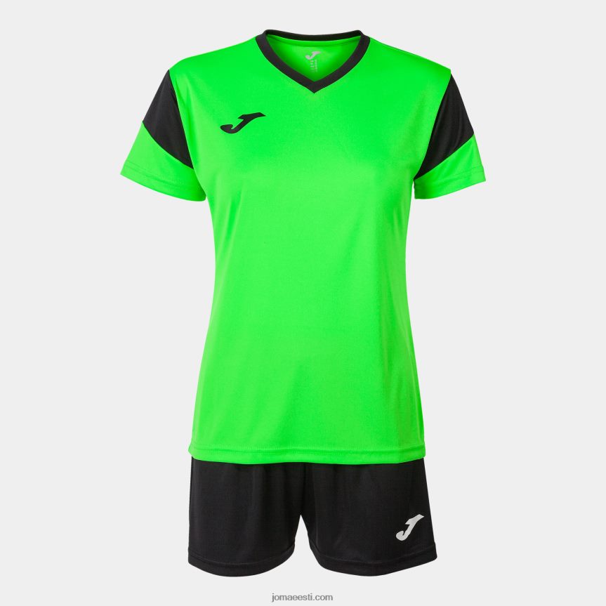 naised seada fööniks DJNBH2296 fluorestseeruv roheline must Joma