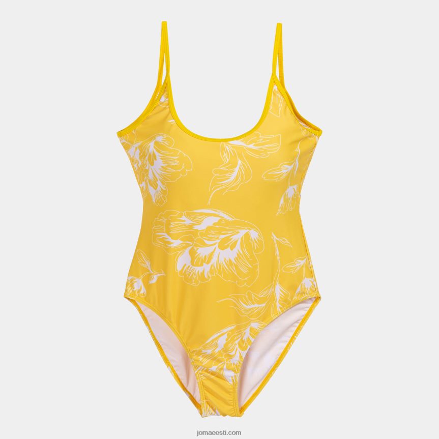 naised santa monica ujumistrikoo DJNBH2618 kollane Joma
