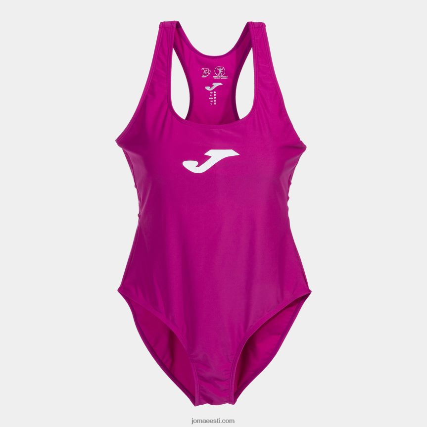 naised ujumistrikoo hai DJNBH2584 fuksia Joma
