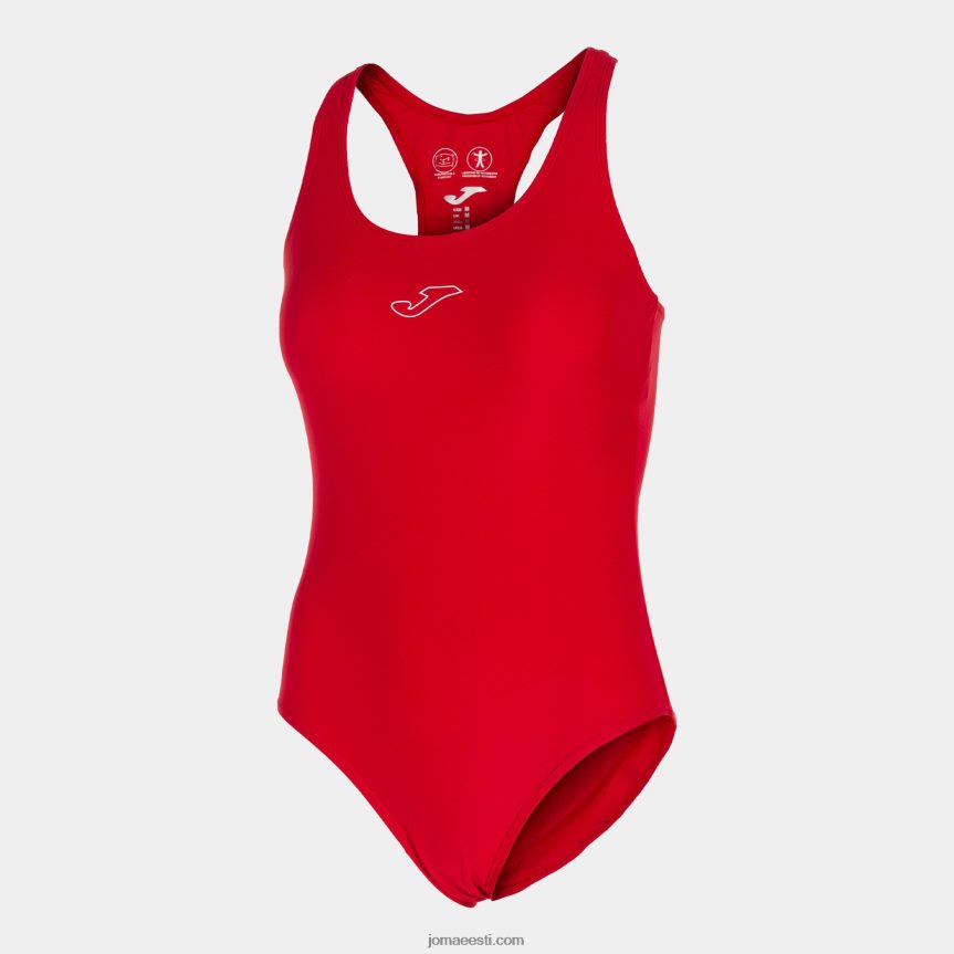 naised ujumistrikoo prits DJNBH3888 punane Joma