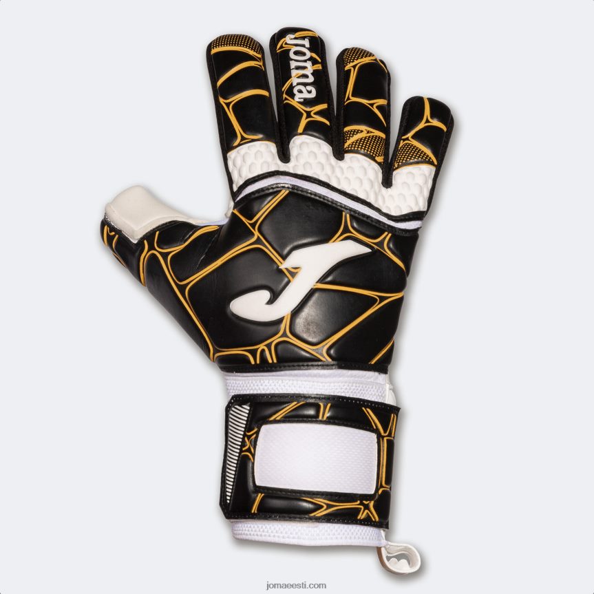 jalgpalli väravavahi kindad gk-pro DJNBH1070 must kuld Joma