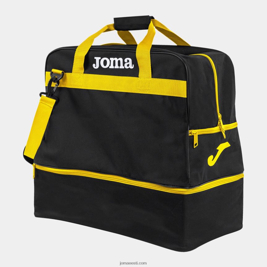 spordikott grande treening iii DJNBH1289 must kollane Joma