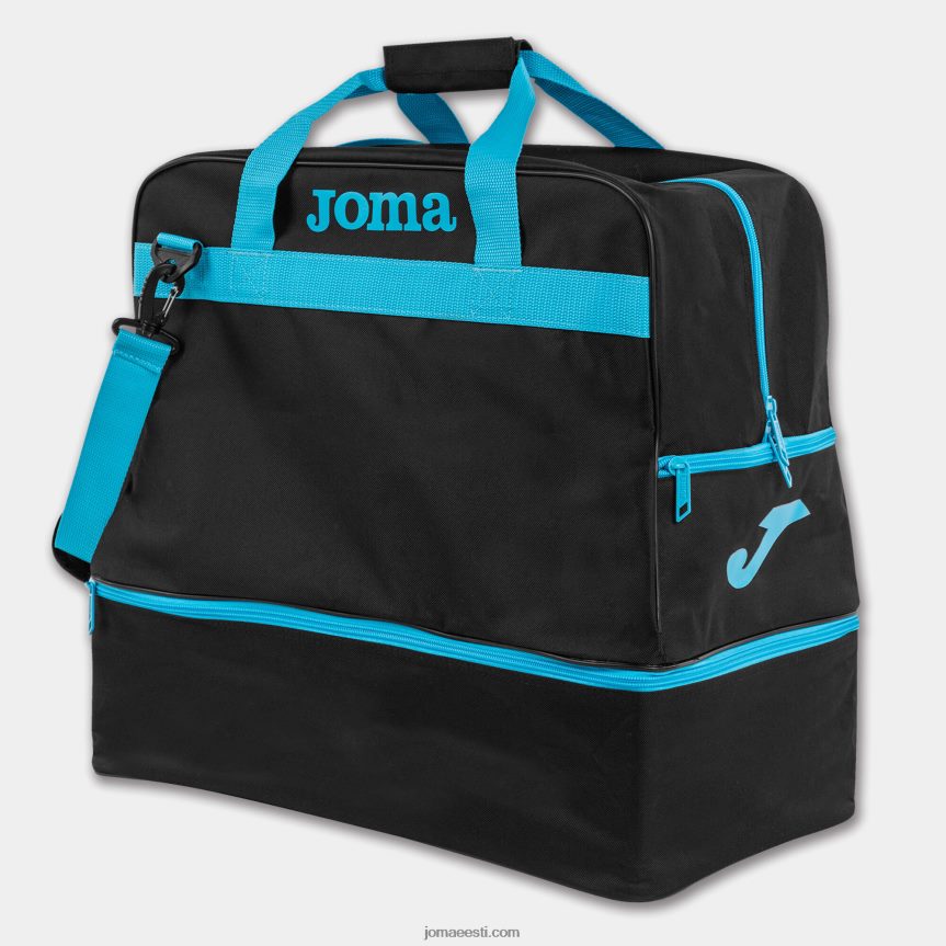 spordikott grande treening iii DJNBH561 must fluorestseeruv türkiissinine Joma