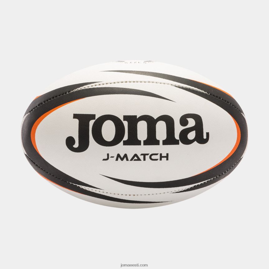 ragbi palli j-matš DJNBH2313 valge must oranž Joma