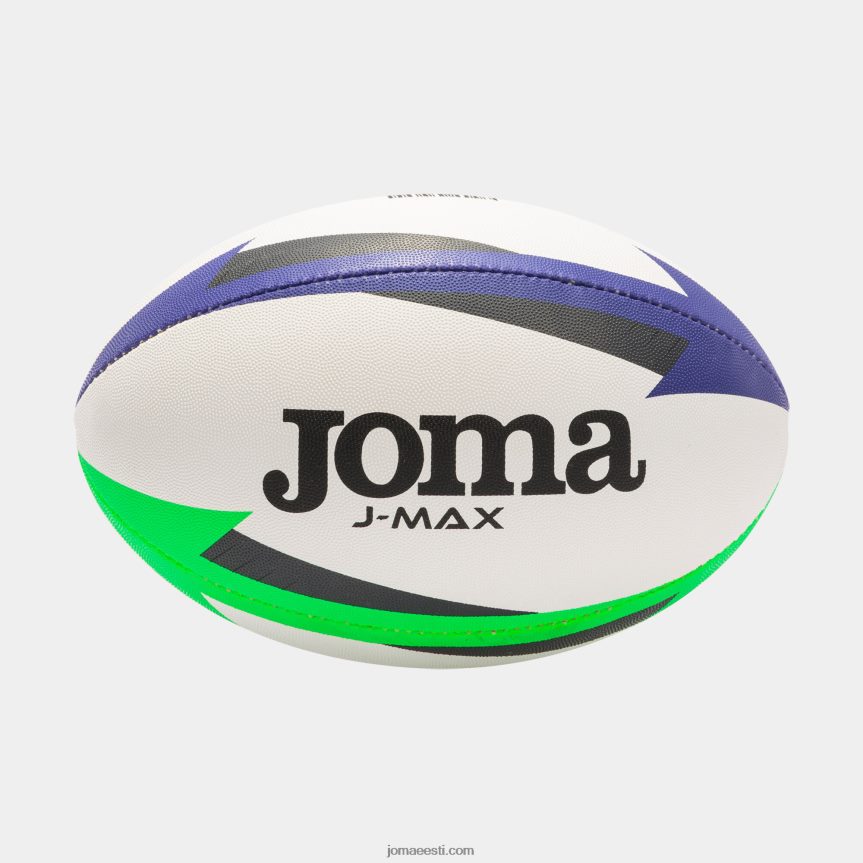 ragbipall j-max DJNBH2723 valge roheline kuninglik sinine Joma