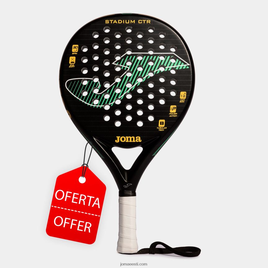 padel racket staadion ctr DJNBH2386 must roheline Joma