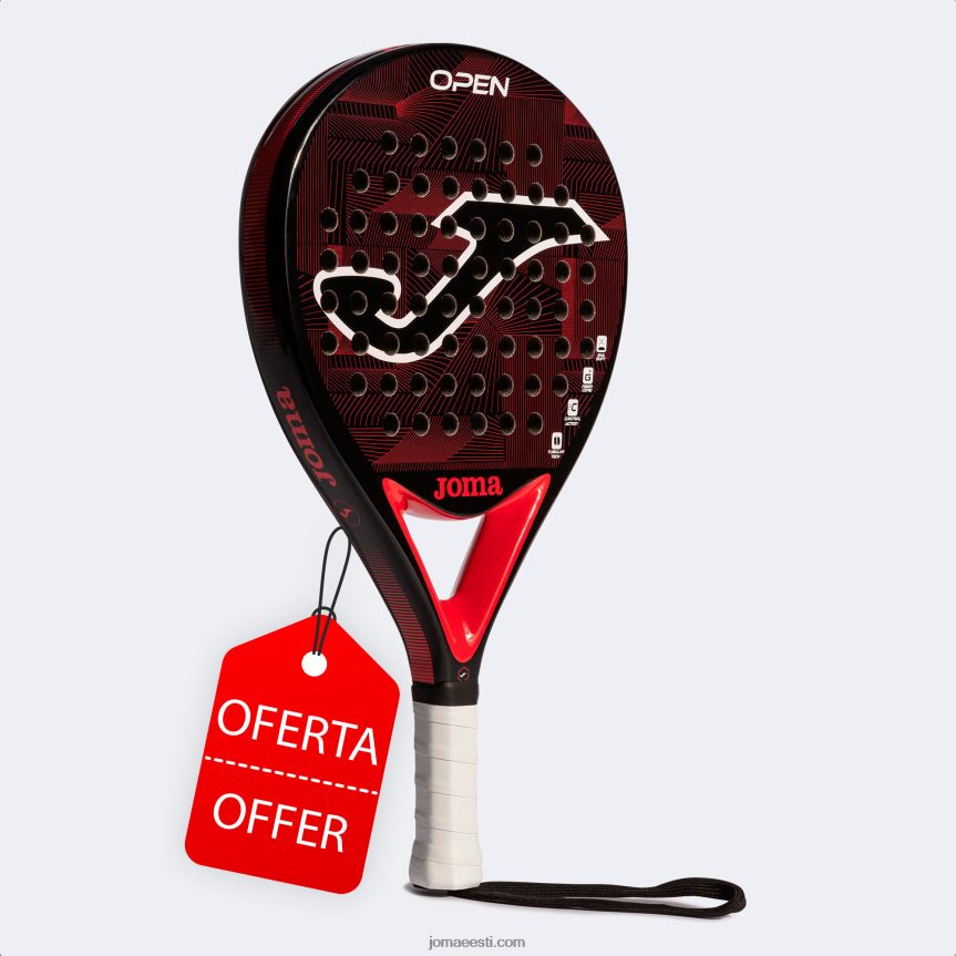 padel reket avatud DJNBH3742 must punane Joma
