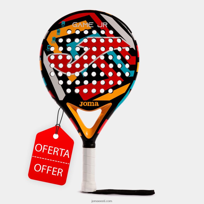 padel reketi mäng jr ii DJNBH4095 must punane Joma