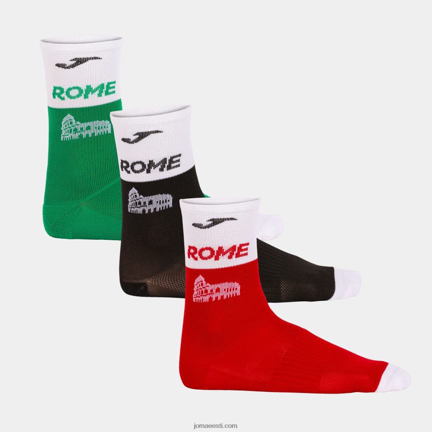 sokid rooma DJNBH56 must roheline punane Joma